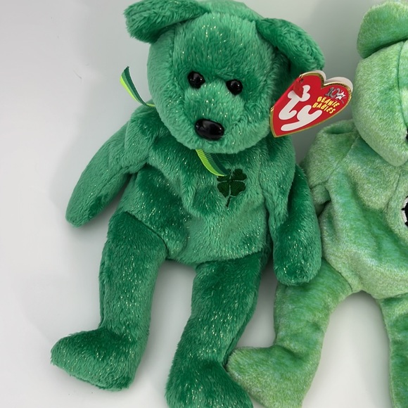 TY BEANIE BABY BEARS LOT HERO KICKS AND DUBLIN NEW WITH TAGS - Picture 2 of 9